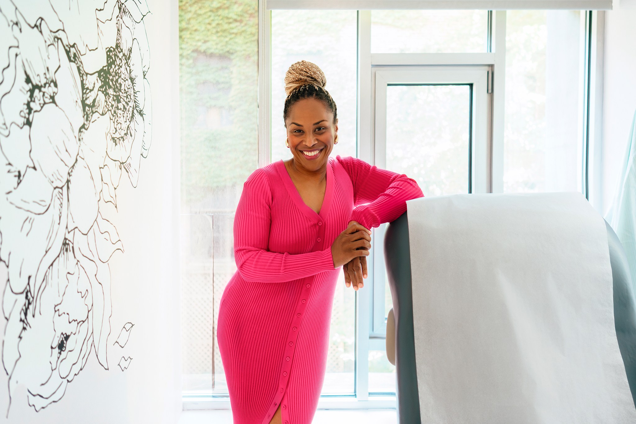 Dr. Kameelah Phillips in her practice