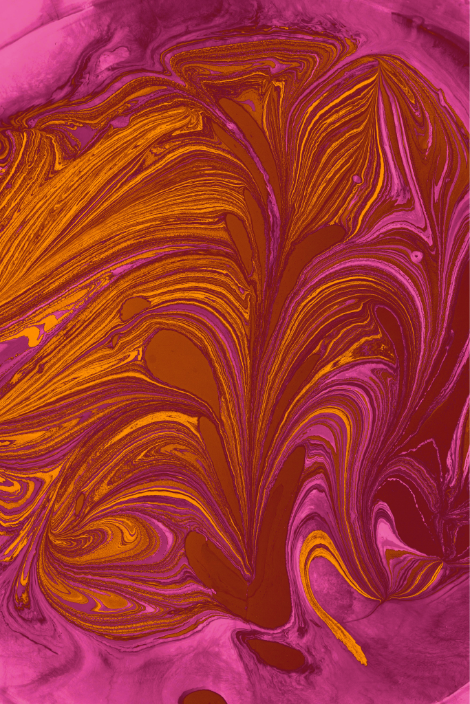 Abstract magenta and orange backdrop